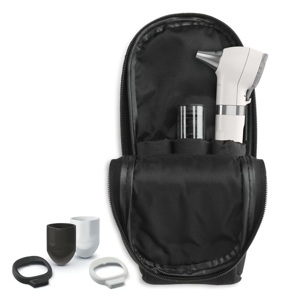 Welch Allyn Otoscope LED Fiber Optic with Case 22880 White