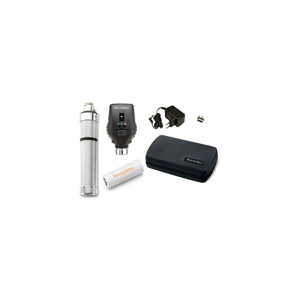Welch allyn Diagonistic Professional Ophthalmoscope 3.5V SureColor LED Coaxial Set 11772VCL