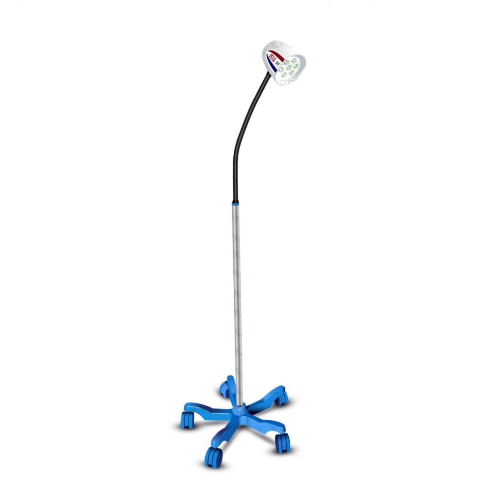 LED OT Light Examination High Intensity Standing Spot Type Surgical 7 Spotlight Pluto