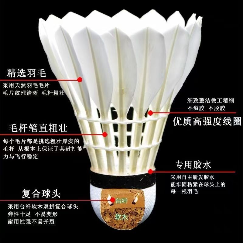 Durable 900 And Durable 700 Goose Shuttlecocks