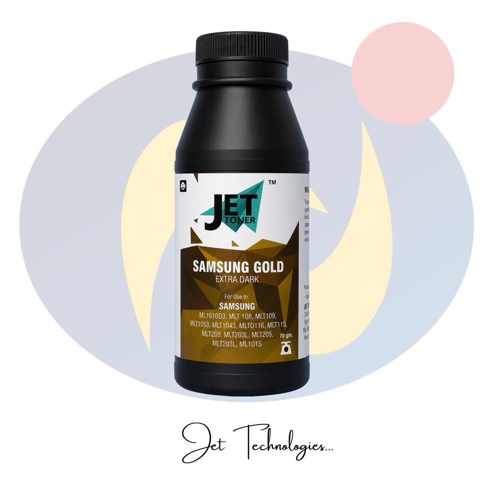 SAMSUNG TONER POWDER (GOLD)