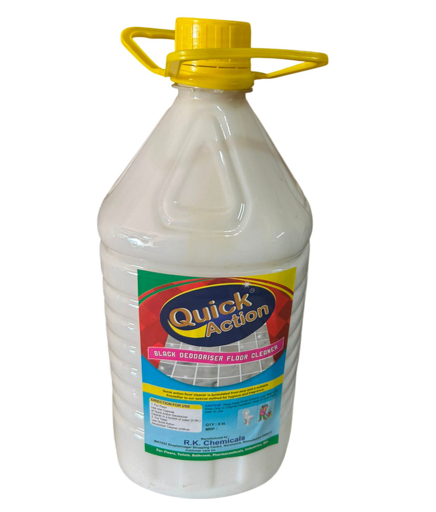5L काला डिओडोराइज़र फ्लोर क्लीनर