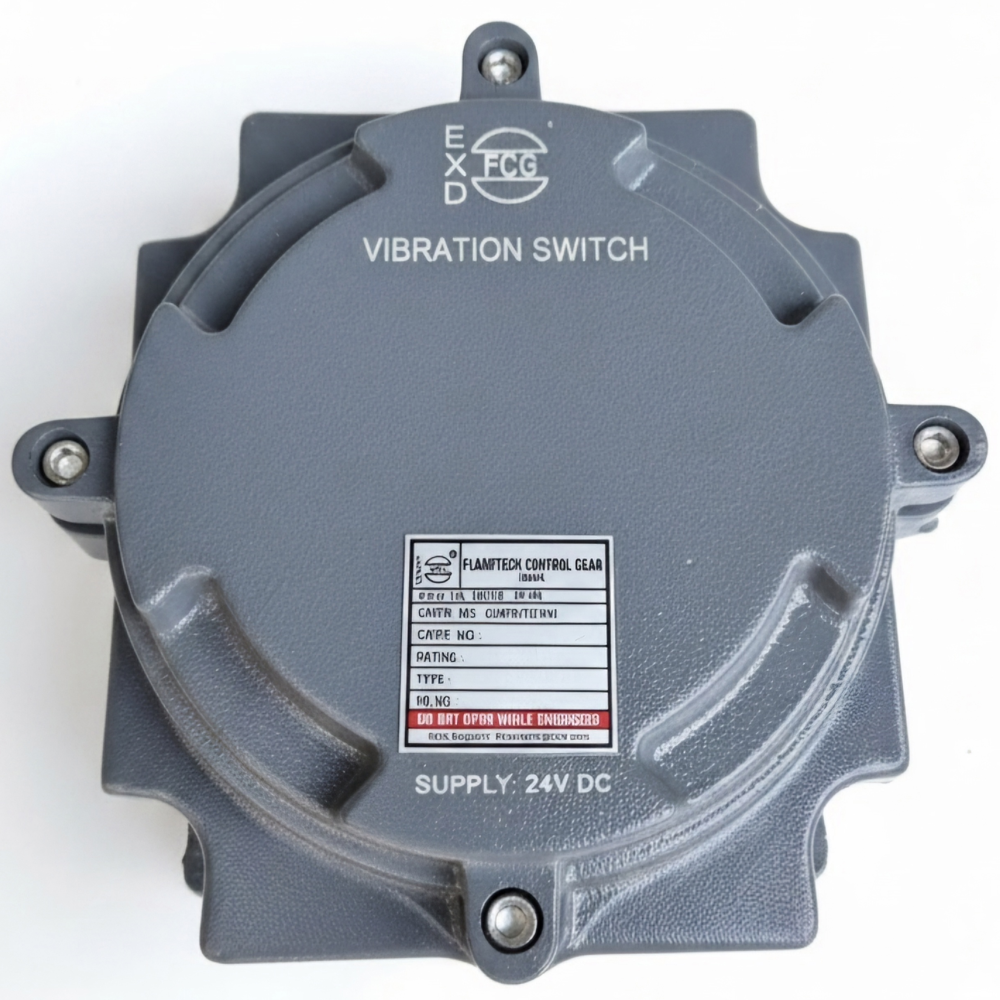 flame proof vibration monitoring system
