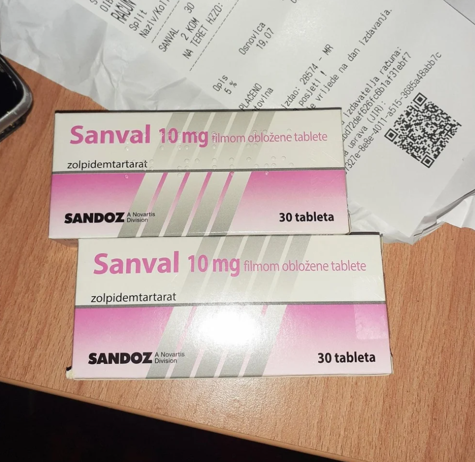 Sanval 10MG Sandoz 30 Tablets