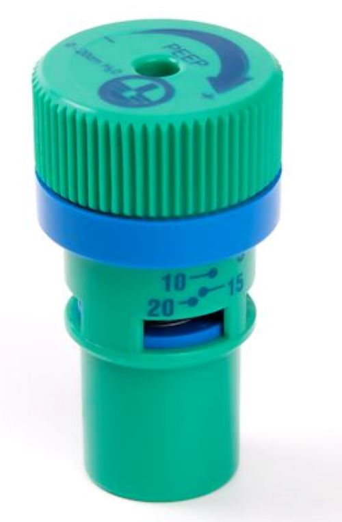 Intersurgical Adjustable Peep Valve - Accuracy: 2 Cm H2o