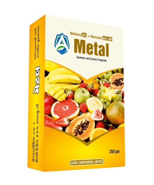 Metal Metalaxyl 8% + Mancozeb 64% Wp Agricultural Fungicides