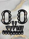 Pro Biker Gloves Rubber Components