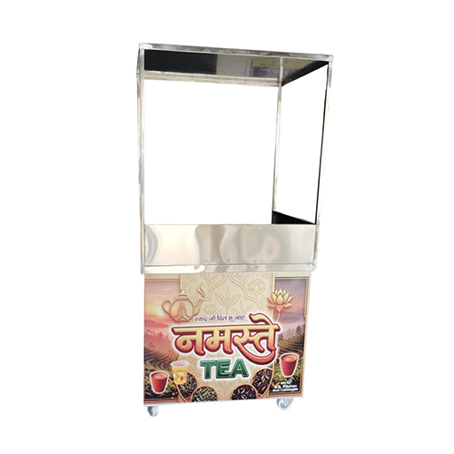 Stainless Steel Tea Display Counter
