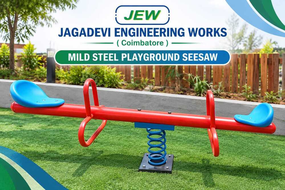 Mild Steel Playground Seesaw