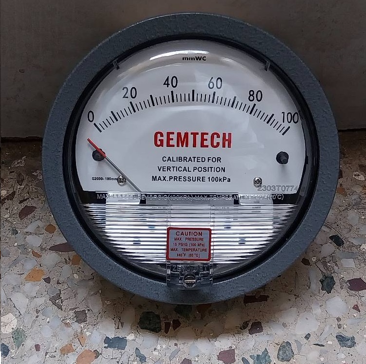 GEMTECH Differential Pressure INSTRUMENTS