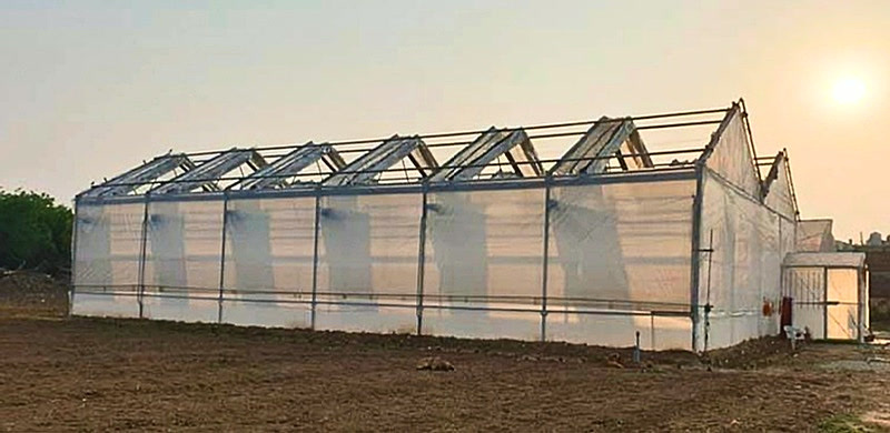 Retractable Roof Greenhouse Kit