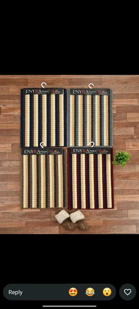 Enyra striped bath Doormat