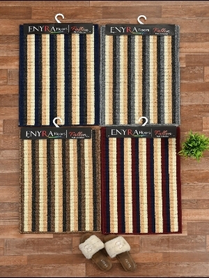 Enyra striped bath Doormat