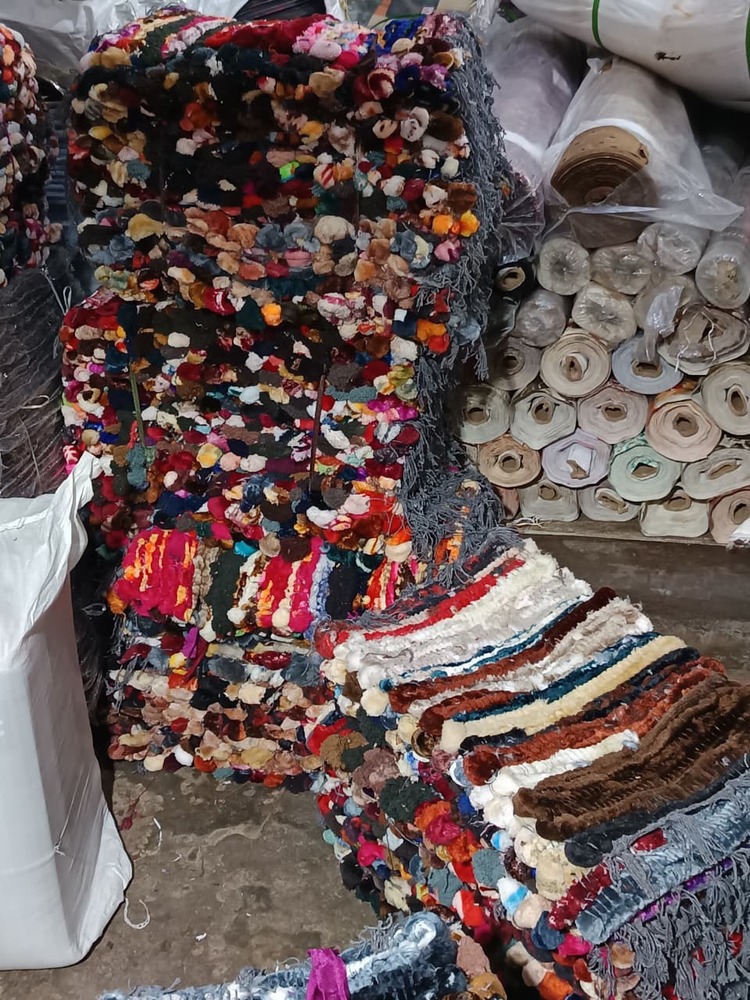 Cotton bhalu doormat