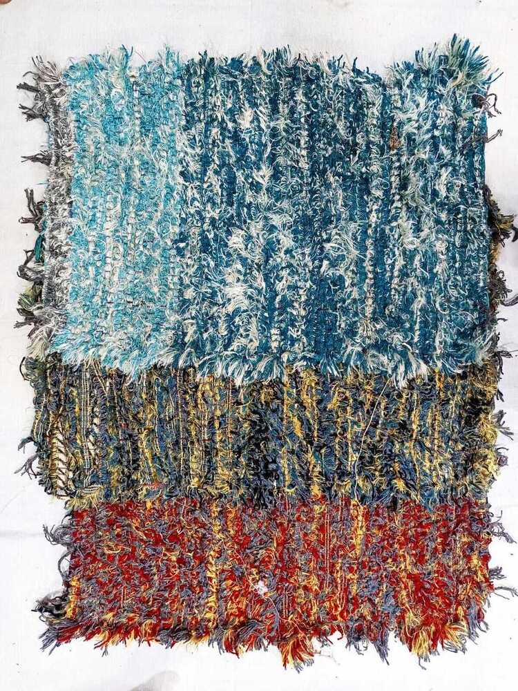 Cotton jhalar bath Doormat