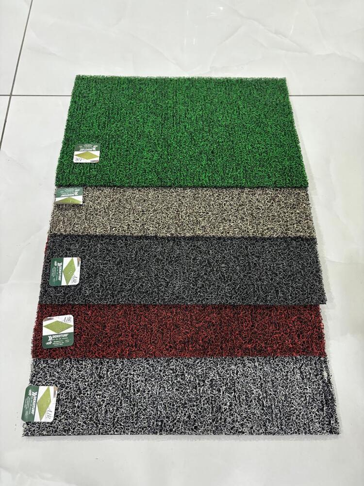 Rubber pvc cushion doormat