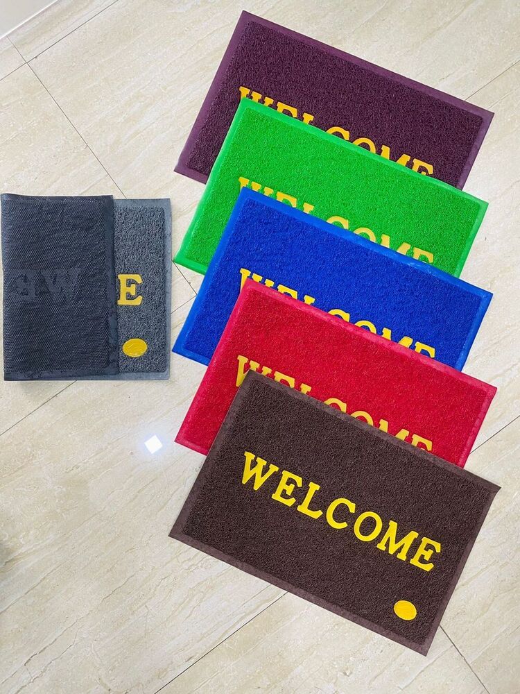 Rubber pvc welcome Doormat