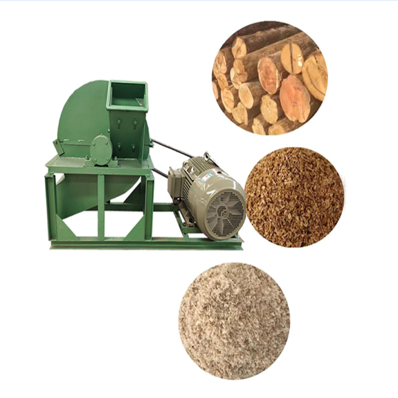 Wood Crusher Machine Sawdust Powder Making Machine For Mushroom Growing - Capacity: 700Kg/H