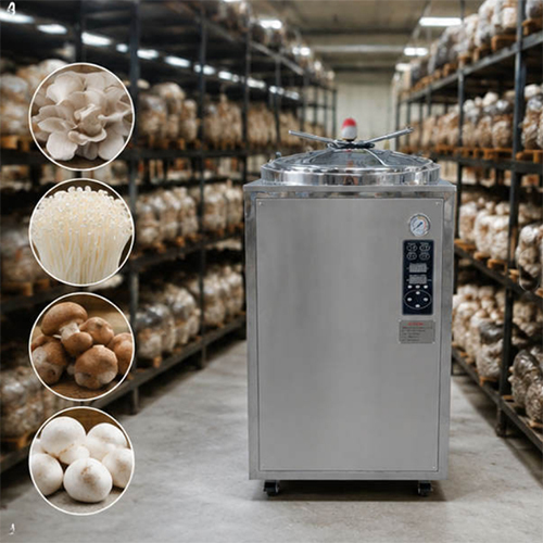 200L Mushroom Substrate Block And Spawn Sterilizing Machine