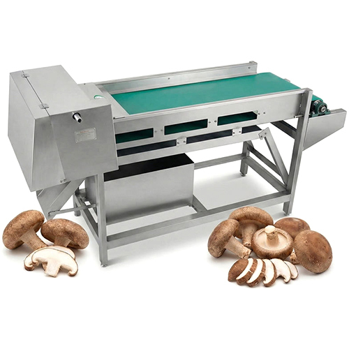 Button-Shiitake Mushroom Slicer-Cutting Machine