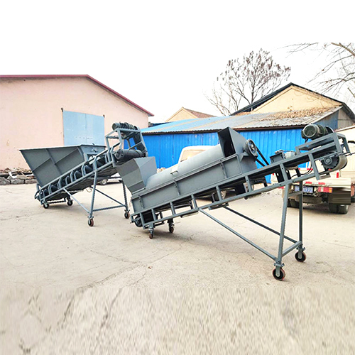 Large Capacity Wasted Mushroom Substrate Log Loading And Crushing Machine-Bag Separator
