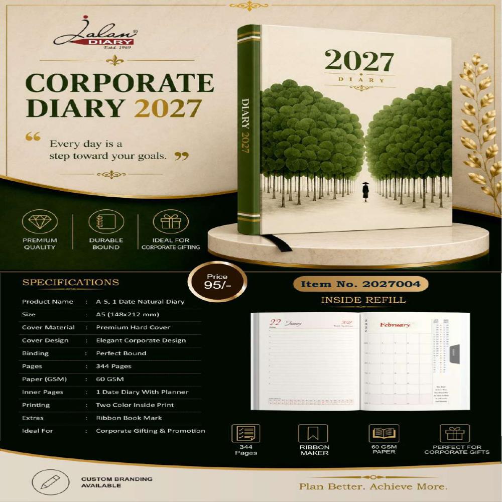 A5 ,1 Data Natural Diary 2027004