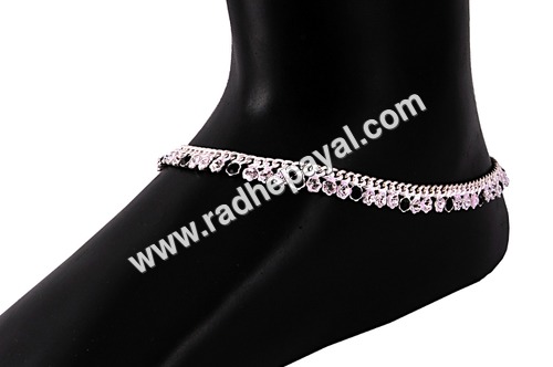 indian silver payal