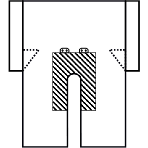 SK-198264 U Drape With Arm Board Cover 200cmx300cmx290cm