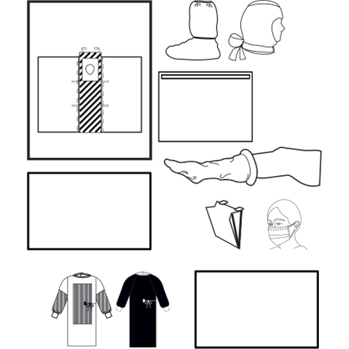 SK-198323 Total hip replacement drape pack