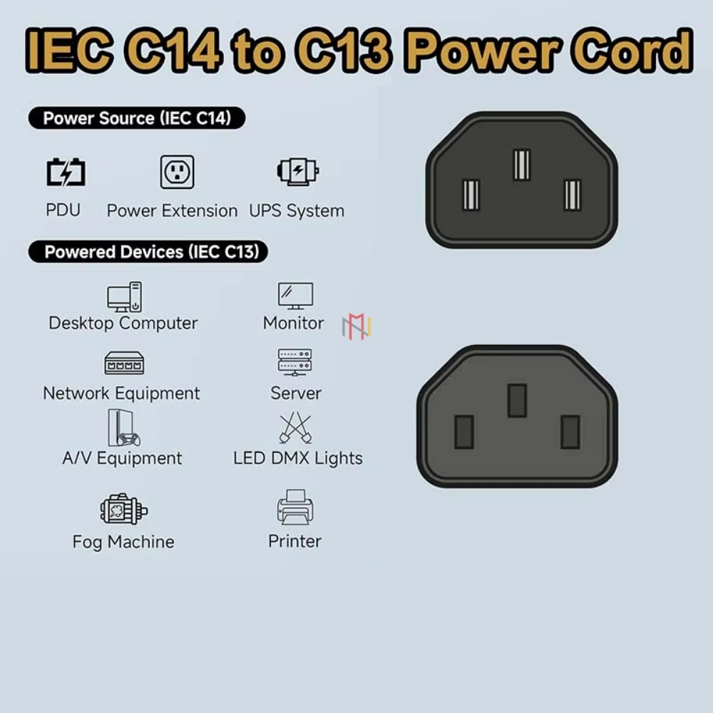 C13 To C14 Power Cords