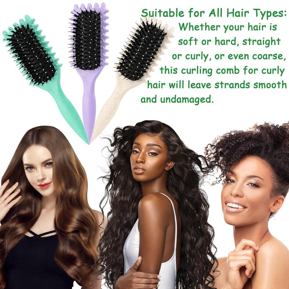 Mint Green Detangling Hair Brush