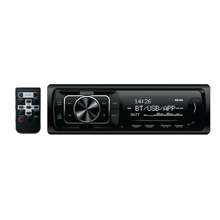 Single Din Bluetooth Player WTUNES-14BT-G