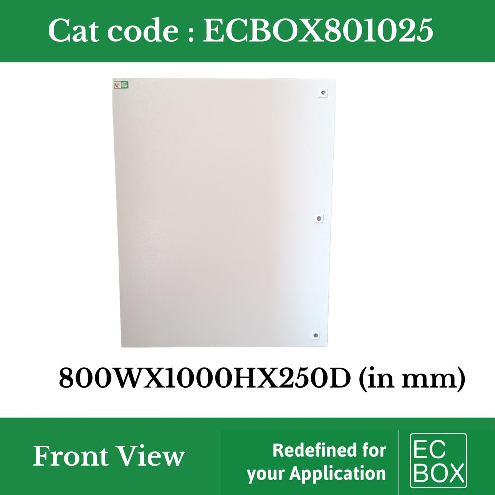 Wall Mounting Steel Enclosure - Color: Grey