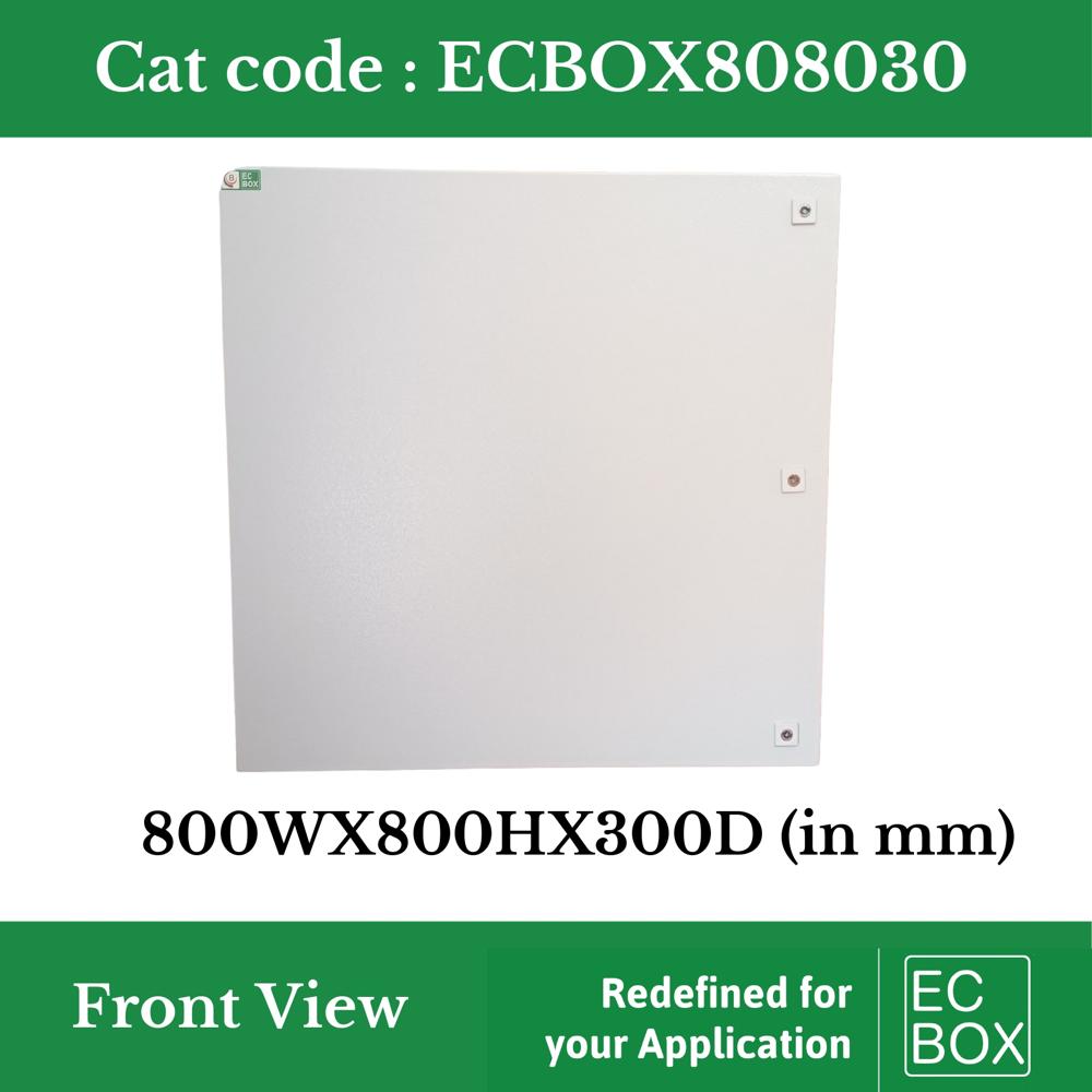 Wall Mounting Steel Enclosure - Color: Grey