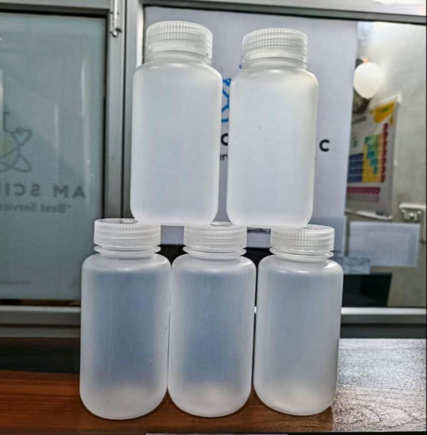 Wide Mouth Bottle LDPE with PP Closure