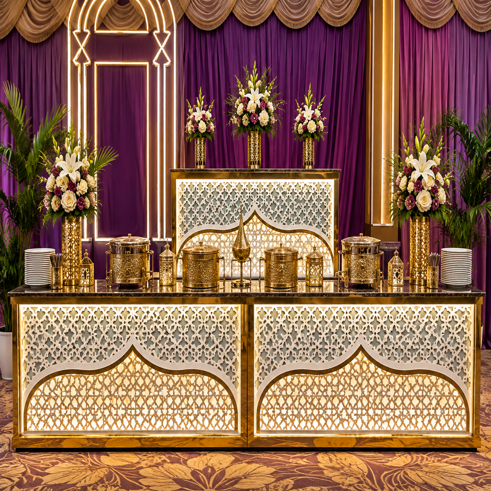 Deluxe Serving Presentation Station - Capacity: 35 Kg
