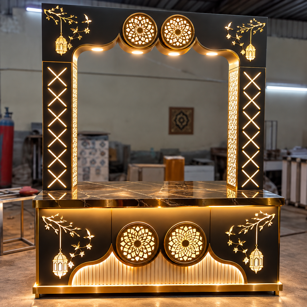 Deluxe Serving Presentation Station - Capacity: 35 Kg