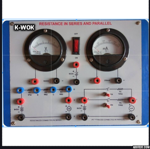 K-Wok Resistance In Series& Parallel Kit - Accuracy: A 5% %