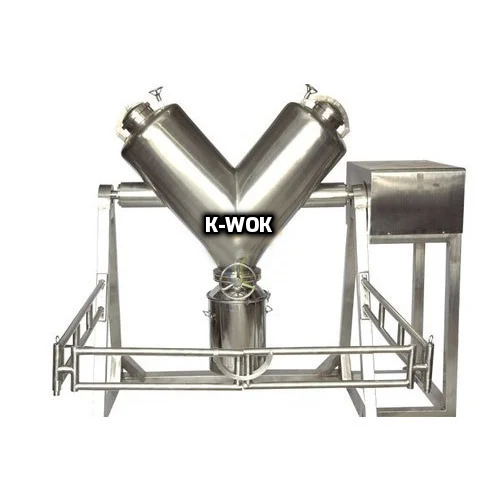 K-Wok V Blender Machine - Equipment Materials: Pharma Chemical Nutracutical Lab
