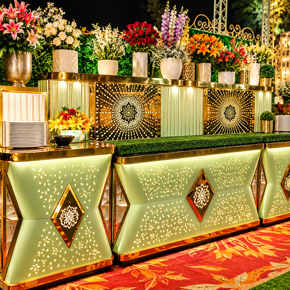 Heritage Catering Presentation Counter - Capacity: 35 Kg