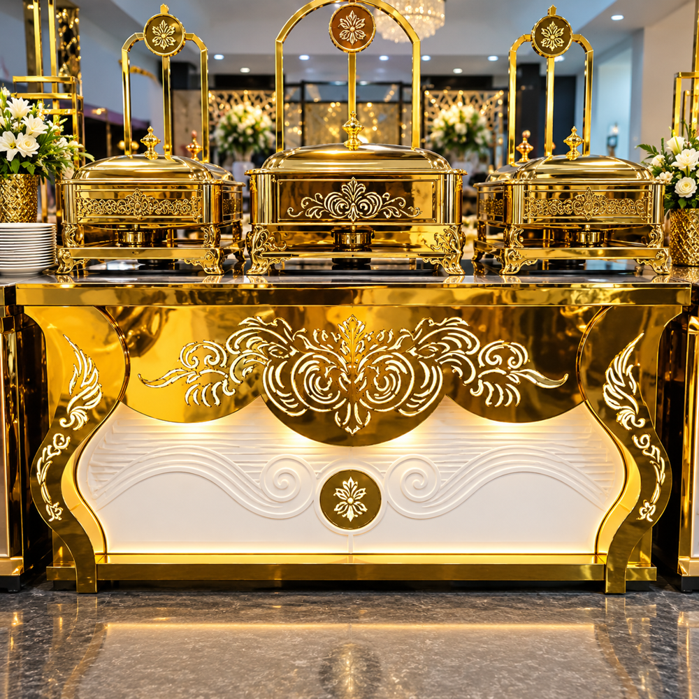 Heritage Catering Presentation Counter - Capacity: 35 Kg