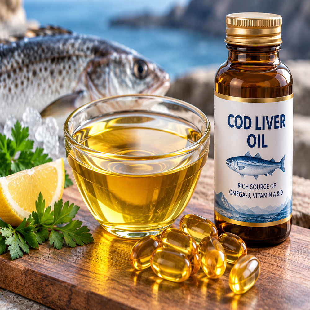 Fish Oil Cod Liver Oil