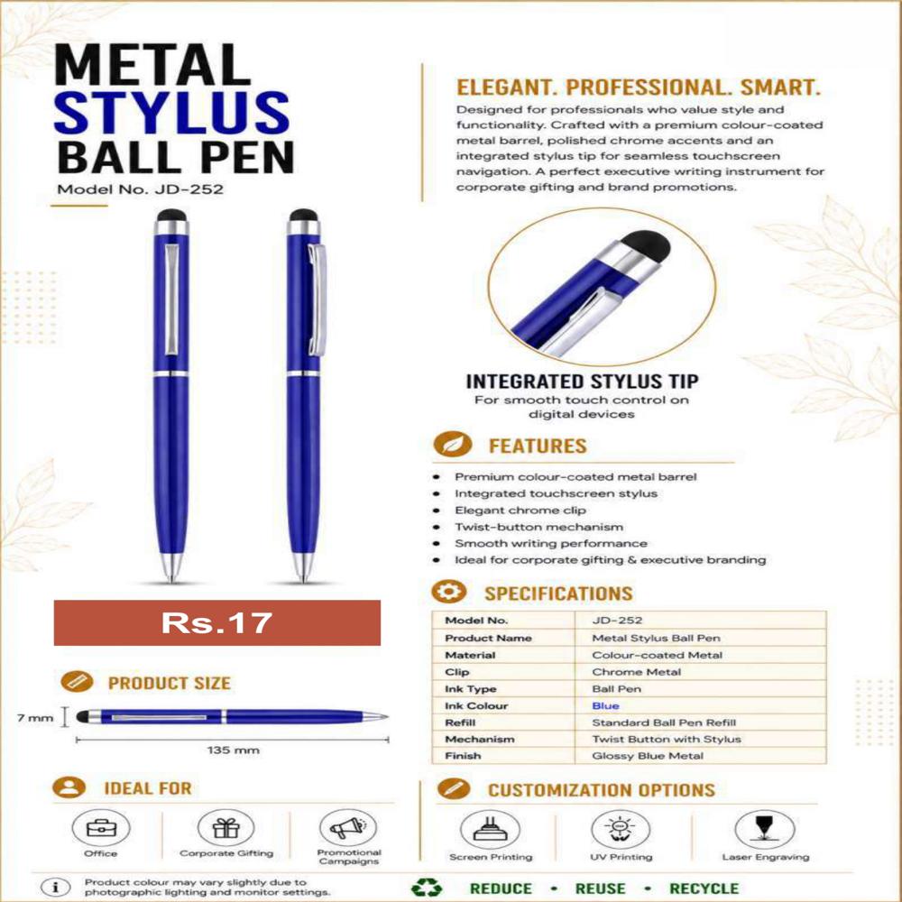 JD-252 Executive Metal Ball Pen