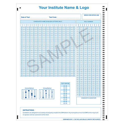 OMR Sheets
