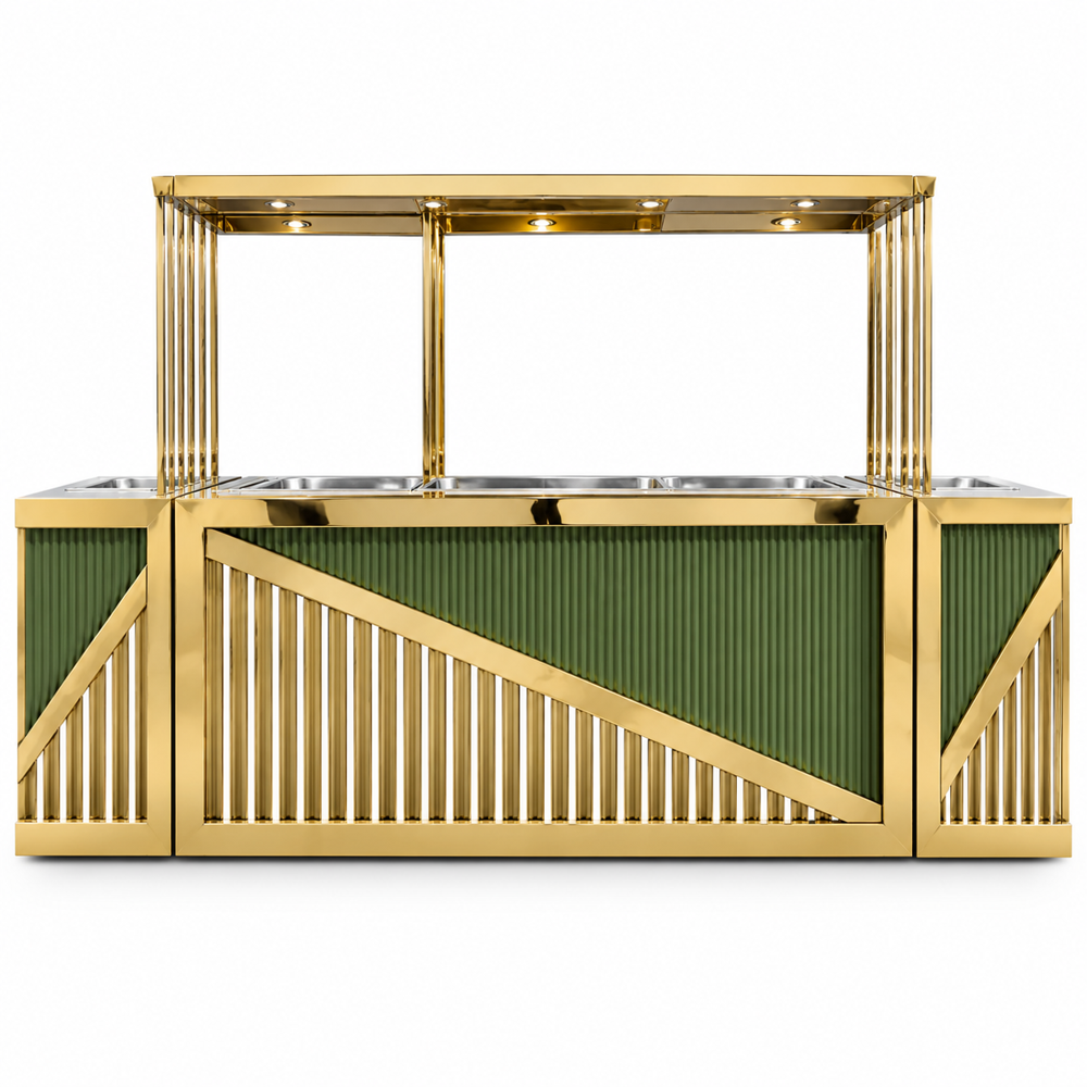 Heritage Food Presentation Unit - Capacity: 35 Kg