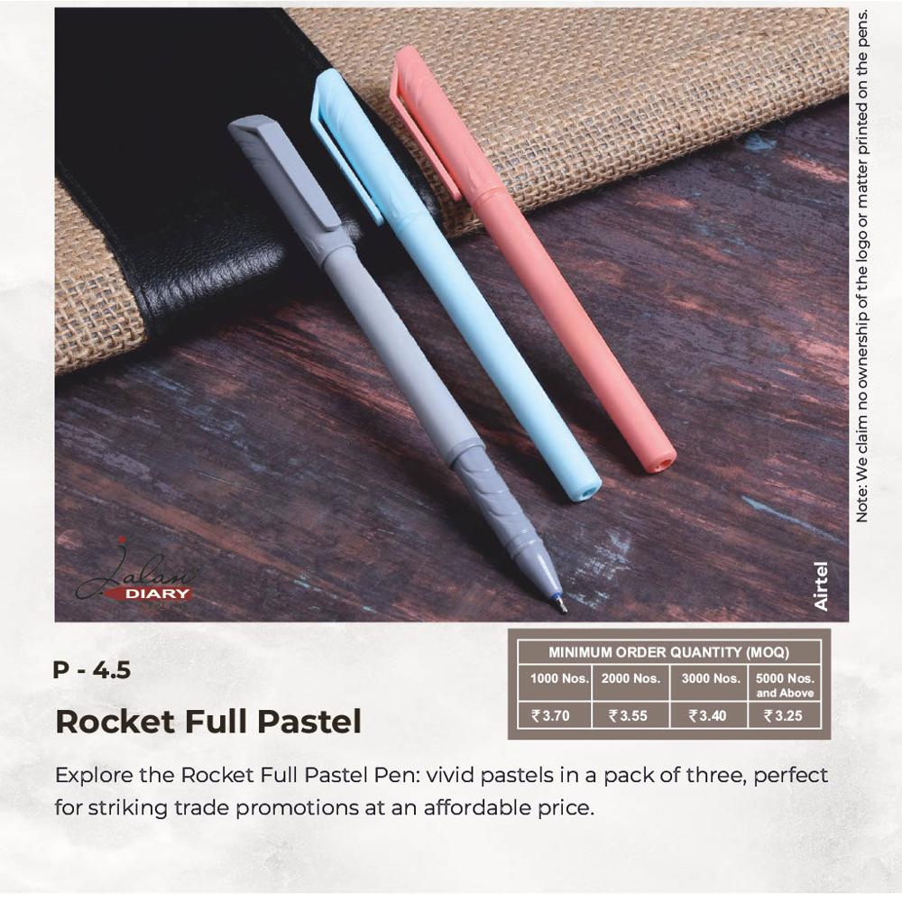 Jalan P-4.5 Rocket Full Pastel Ball Pen