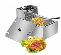 Single Tank Deep Fryer Machine