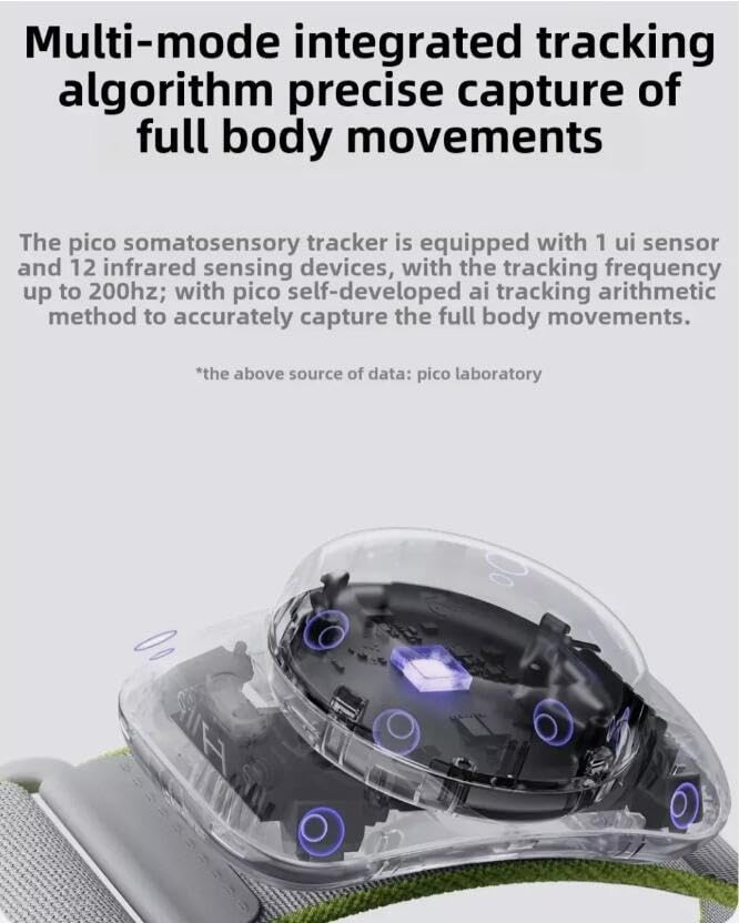 PICO Motion Tracker Pair (6DoF Full-Body & Object Tracking) for PICO 4 / 4 Ultra / Neo 3