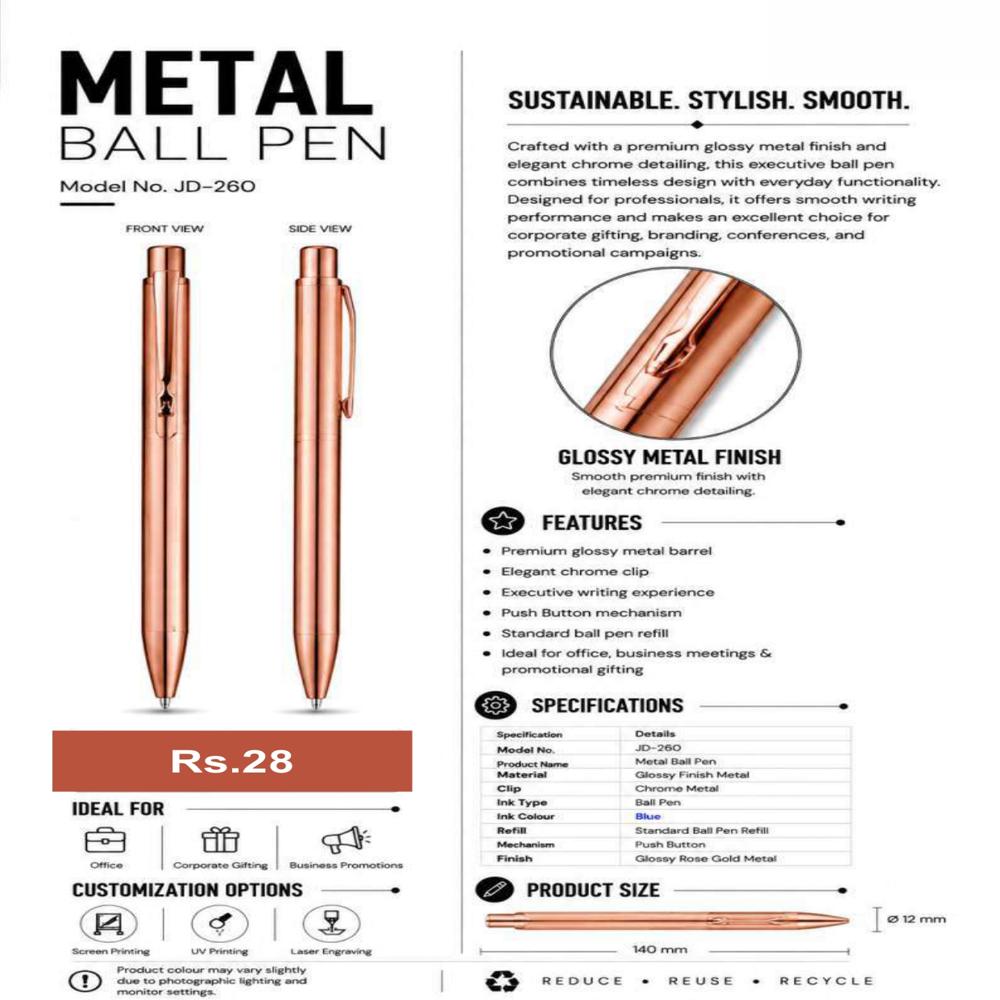 JD-260 Executive Metal Ball Pen