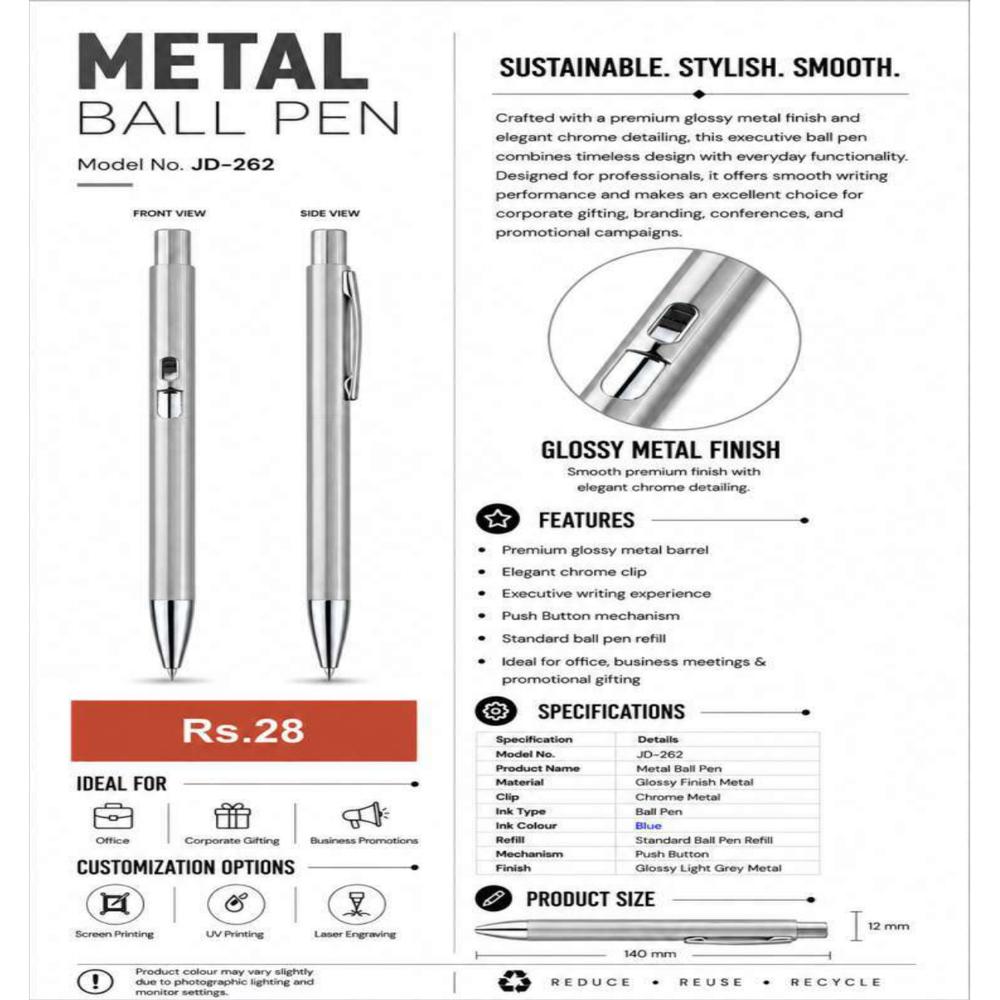 JD-260 Executive Metal Ball Pen